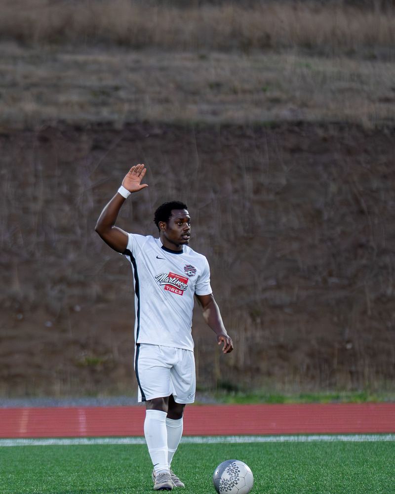 Arm up after the whistle