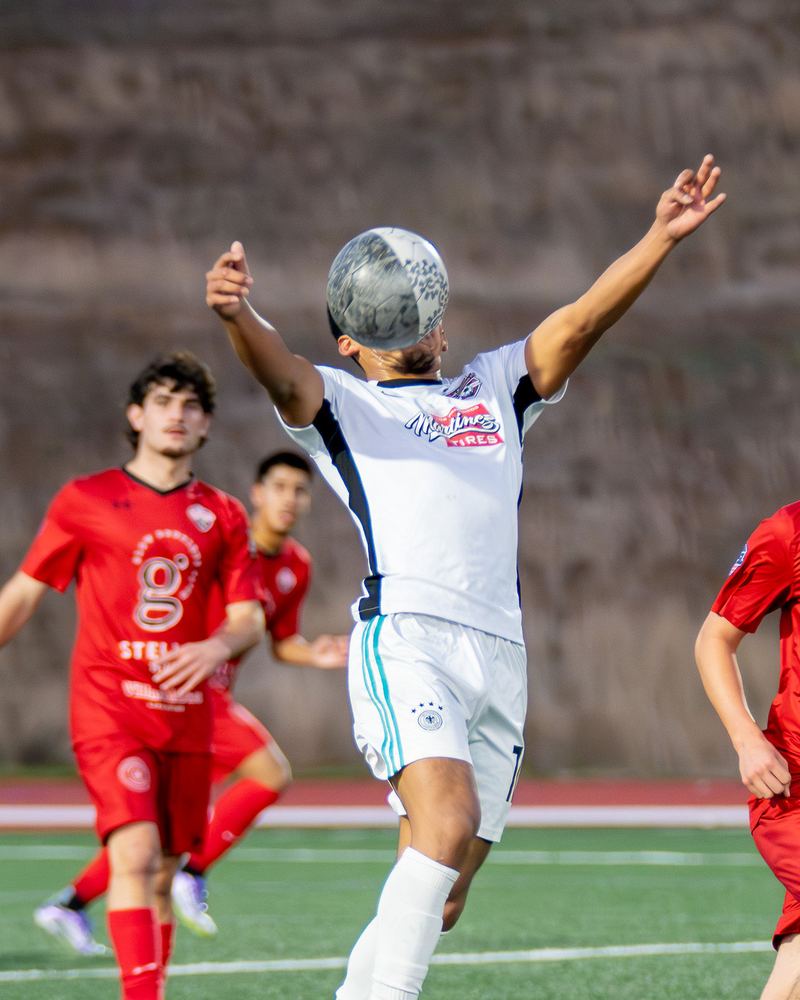 Rising for the header
