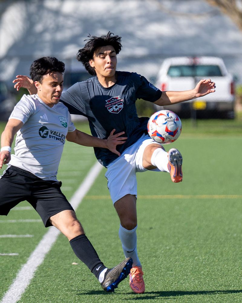 Battling in midfield